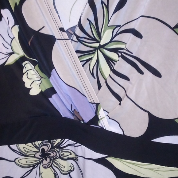 Studio Floral Sleeveless Stretchy Dress - Size 14 - Picture 2 of 5